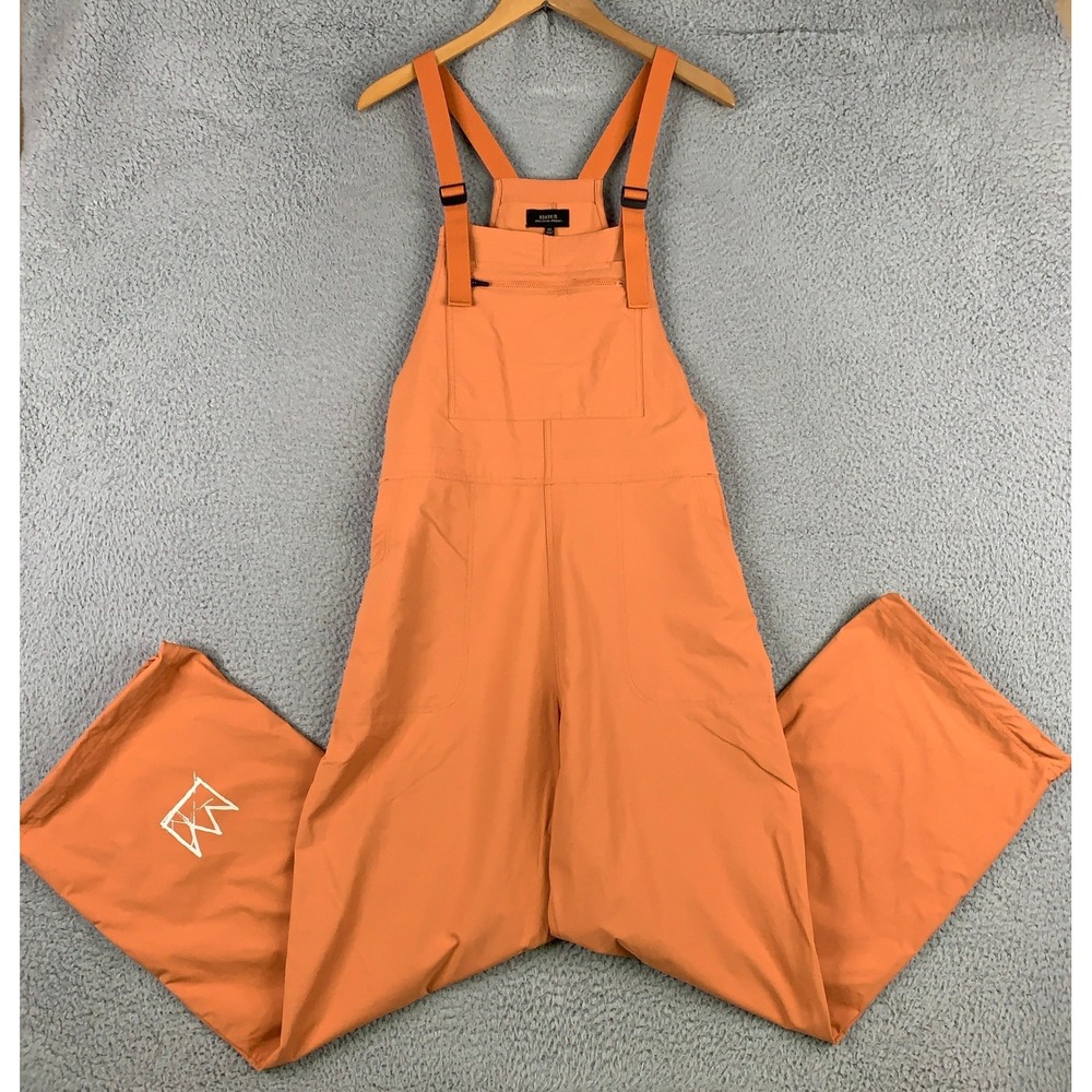 Roark Canyon Overall Basquiat Overalls Womens XL Orange Art Utility Gorpcore